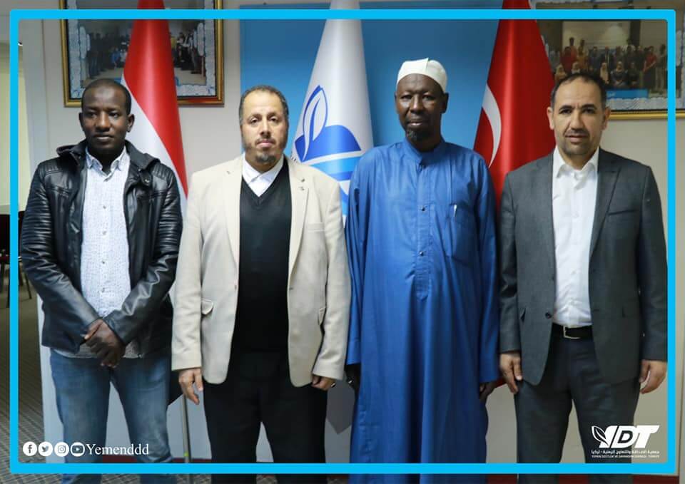 Al-Huda Foundation for Development in Chad Visits Yemeni Friendship and Cooperation Association